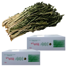 청솔 양구 펀치볼 시래기, 1kg, 2개
