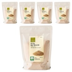 올가홀푸드 유기농 볶음 현미가루, 250g, 5개