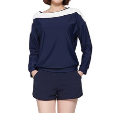 ILIKAI 女性涼感寬鬆版防磨衣 + 短褲套組