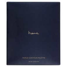 heme 喜蜜 3色修容餅 9g, 00 FAIR CONTOUR, 1個
