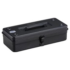 TOYO STEEL 東洋鋼鐵 方型提把式鋼製單層收納工具箱 T-350, 淨重約1.24kg, 外部尺寸373 x 163 x x 102mm + 內部尺寸358 x 149 x 72mm, 1個