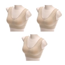 韓國 arua 基本款無痕無鋼圈運動內衣 3件組