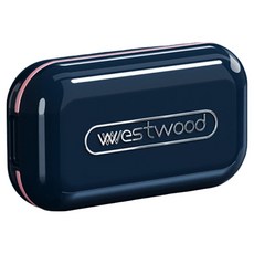 westwood pill box Nesting Home 2合1切藥器 藥盒 藍寶石藍, 1個