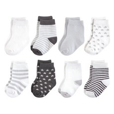 TOUCHED BY nature 有機棉嬰幼兒童襪 短襪8雙組 66415M