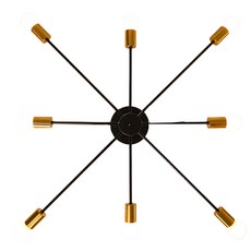 Honey Comb 北歐工業風半吸頂八燈 102 x 16cm, KC2369-95