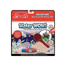 Melissa&Doug 瑪莉莎 旅遊樂 水畫冊 2.0豪華款, 冒險家, 1組