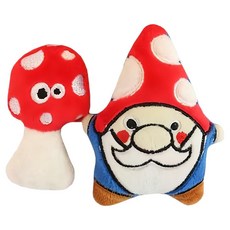 Mad Cat 貓用小矮人&蘑菇組合包, 貓草, 30g, 1組