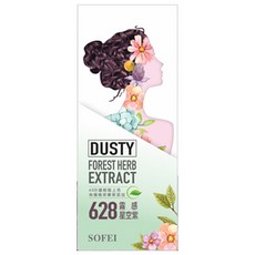 SOFEI 舒妃 植萃添加護髮染髮霜, 628 霧感星空紫, 1組