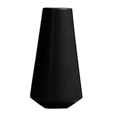 無印簡約風 陶瓷花瓶, 黑色