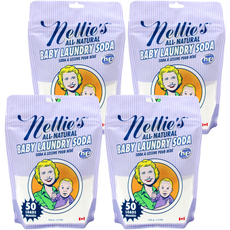 nellie's 寶寶蘇打洗衣粉, 4包, 726g