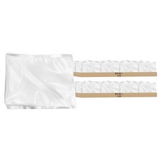 豪割達人 加厚SGS食品級真空袋 耐冷熱食物收納袋 易切口, 30 x 25cm, 20個, 2組