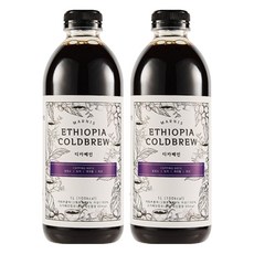 마르니스 디카페인 콜드브루 원액 에디오피아, 1L, 1개입, 2개