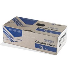 카피어랜드 2:1 와이어링 60개입, 19mm, 화이트, 1세트