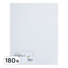 에코청운 명함 홀더화일 A4, 투명, 180개