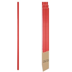 TINA PICNIC 紅色直式吸管, 1個, 500個裝