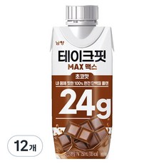 TAKEFIT Max蛋白飲 巧克力風味, 250ml, 12瓶
