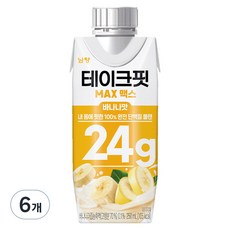 TAKEFIT Max 香蕉口味蛋白, 250ml, 6個