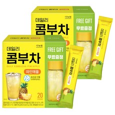 Danongwon 每日康普茶 鳳梨, 5g, 20入, 2盒