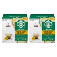 STARBUCKS 星巴克 黃金烘焙濃縮咖啡膠囊 多趣酷思咖啡機適用, 5.5g, 12顆, 2盒