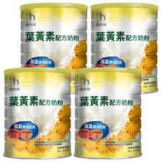 易而善 葉黃素配方奶粉, 840g, 4罐