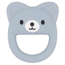 Baby Garden 派對動物固齒器, 靈敏貓霧藍, 1個