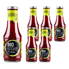 魯道夫有機番茄醬經典, 530g, 6個