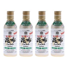 kikkoman 龜甲萬 昆布醬油, 450ml, 4個