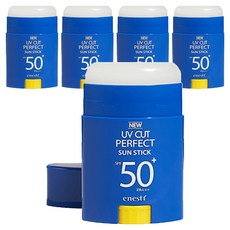 에네스티 뉴 유브이 컷 퍼펙트 썬스틱 SPF50+ PA+++, 20g, 5개