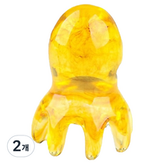 Ondaum 章魚頭皮按摩器, 棕色, 2個