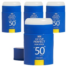 에네스티 뉴 유브이 컷 퍼펙트 썬스틱 SPF50+ PA+++, 20g, 4개