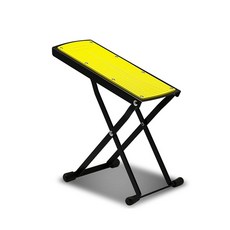 吉他架腳踏板 JT3242, 黃色的