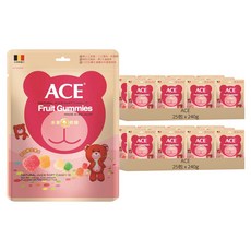 ACE 水果Q軟糖, 240g, 50包