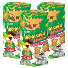 LOTTE 樂天 小熊餅 巧克力口味, 37g, 3盒