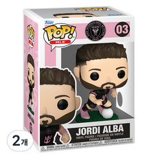 Funko Pop! MLS 邁阿密國際隊 佐迪·艾巴 客場公仔 88616, 2個