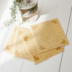 La Pomme 特級滾邊麻將坐墊 4入, 混合顏色