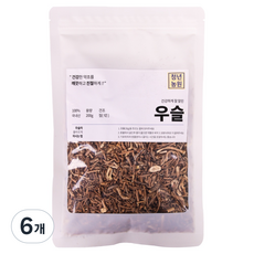 청년농원 건조 우슬 뿌리, 200g, 6개
