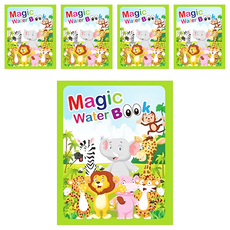 兒童塗鴉本/畫畫本 繪本, Magic Water Book, 清水繪畫不髒手, 加厚卡紙分頁設計, 不適用
