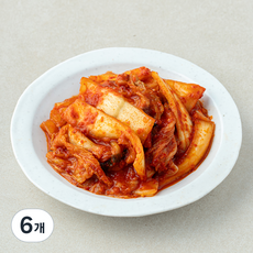 한울 왕애밥상 매운실비김치, 500g, 6개