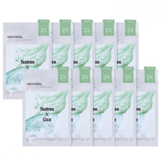 메디힐 더마 시너지 트러블진정 랩핑 마스크팩, 10개입, 1개