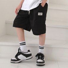 J-KID JUNIOR 兒童口袋工裝運動短褲