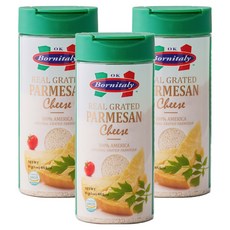 리얼 그레이티드 파마산치즈, 85g, 3개