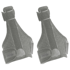 올라운더 고정형 손목 보호대 팔목 아대 헬스 스트랩, 2개, 그레이