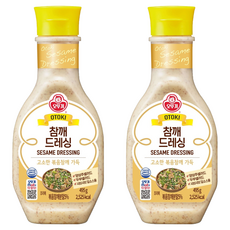 오뚜기 참깨 드레싱, 495g, 2개