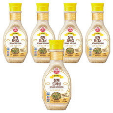 오뚜기 참깨 드레싱, 495g, 5개