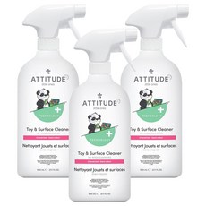 ATTITUDE 艾特優 玩具清潔器, 800ml, 3個