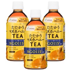 HIPEACE 麥蘆卡蜂蜜風味紅茶, 350ml, 3個