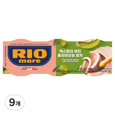 리오마레 엑스트라버진 올리브 오일 참치, 65g, 9개