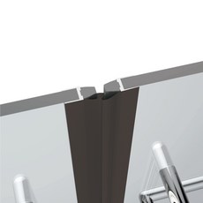 Changteumi 寬版窗戶縫隙 黏貼式 縫隙擋條 門窗防風條 黑色, 1個