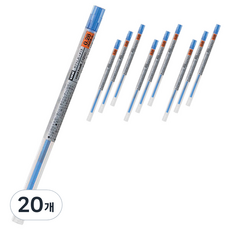 Uni Signo Style Fit凝膠墨水替換芯 0.28mm UMR-109, 藍色, 20個