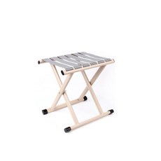 가팡 낚시 캠핑 휴대용 접이식 의자 O, 실버